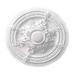 Ceiling Rose Helena Resin Strong Light Design Not Polystyrene Easy Fix 66cm Deco