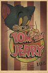 Tom and Jerry - Stripes Wall Poster