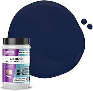 Beyond Paint All-in-One Refinishing Paint, No Sanding, Matte Finish for Cabinets, Countertops, Furniture and Doors, 1 Quart, Navy
