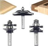 SICWOOD 3pcs Cabinet Door Router Bi