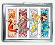 Mermaids Cigarette Case Lighter Wal