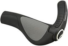 Ergon GP3-L Grips: Large, Black/Gra