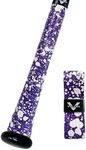 Vulcan Bat Grip Purple Splatter 1.75mm, Multi, One Size, V175-PURSPLT