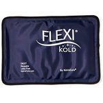 FlexiKold Gel Ice Pack (Half Size: 19 cm X 29 cm) Reusable Cold Pack for Injury, Migraine Relief Pad, After Surgery Compress, Postpartum, Headache, Eyes, Ankle, Feet - A6303-COLD by NatraCure