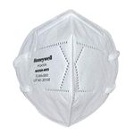 Honeywell FF2400N N95 NIOSH Certified Disposable Respirator (White, Filter Efficiency 95%, Pack of 25) for Unisex – Made in India