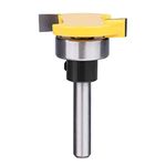 Gasea Top Bearing Slot Cutter Router Bit 1/4 Inch Shank Slot Cutting Bit Slotting Cutter Tool 1/4" x 1/4"