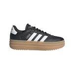 adidas Women's VL Court Bold, Black/White/Cyber Metallic, 11