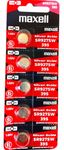 Maxell SR927SW 1.55v 395 Watch Battery. (5pcs Per Pack)