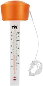 Swimming Pool Thermometer Floating Hot Tub Spa Bath Aquarium Easy to Read Water Thermometer Temperature Scale