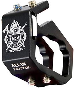 Blackjack Firefighter Helmet Aluminum Flashlight Holder (All in)