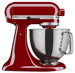 KitchenAid Artisan Series 5-Quart Tilt-Head Stand Mixer, Empire Red, KSM150PSER