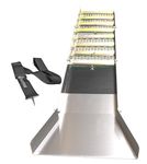 Sluice Box for Gold Mining; 50 inch Gold Prospecting Sluice; Folding Aluminum Sluice Box with Miners Moss; Large Gold Box for Gold Mining and Gold panning kit