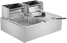 Bonnlo 21.6L Electric Deep Fryer w/