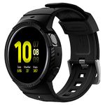 Spigen Rugged Armor Pro Designed for Galaxy Watch Active 2 Band with Case 44mm - Black