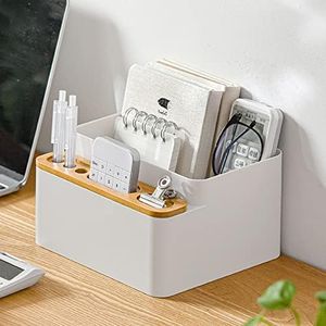 Poeland Desktop Storage Organizer Box