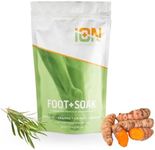 iON Sport Foot Soak | Tea Tree, Frankincense, Magnesium, Turmeric, Spearmint, Grape Seed, Aloe | For athletes, runners | Foot Odor, Ingrown Toenails, Calluses | Soothe sore, tired feet | 1 LB Pourch