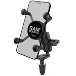 RAM-B-176-A-UN7U Short Arm Fork Stem Bike X-Grip Mount Holder for Smartphones