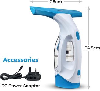 Tower Cordless Window Vacuum Cleaner – Streak-Free Glass Cleaning