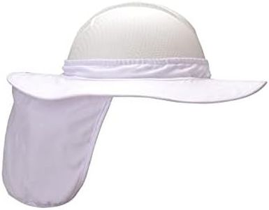 Pyramex HPSHADE10 Hard Hat Shade with Brim - White