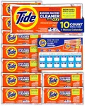 Tide Washing Machine Cleaner, Washer Machine Cleaner with Oxi for Front and Top Loader Washer Machines, Deep Cleaning Residue & Odor Eliminator, 10 Month Supply + Calendar