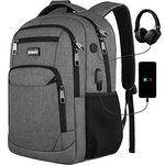 Backpack for Women and Men,School College Backpack Laptop Bookbag with USB Port for High School Student