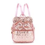 Girls Mini Backpack Bowknot Polka Dot Cute Small Daypacks Convertible Shoulder Bag Purse for Women