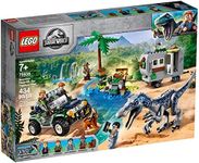 LEGO 75935 Jurassic World Baryonyx Face-Off: The Treasure Hunt Dinosaur Playset with Off Road Buggy Toy