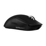 Logitech G PRO X SUPERLIGHT 2 LIGHTSPEED Wireless Gaming Mouse, Lightweight, LIGHTFORCE Hybrid Switches, HERO 2 Sensor, 32,000 DPI, 5 Programmable Buttons, USB-C Charging, PC & Mac - Black