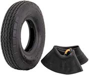 Marathon 2.80/2.50-4" Pneumatic (Air Filled) Hand Truck / Utility Cart Tire and Inner Tube