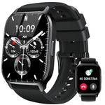 Smart-Watch-for-Men-Women-with-Bluetooth-Call - 1.85" Mens Fitness Watch with Heart Rate/SpO2/Sleep Monitor,IP68 Waterproof, 112+ Sports,Step Counter, Notifications Smartwatch for Android iOS