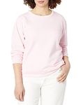 Hanes Women's ecosmart Sweatshirt, Pale Pink, L UK