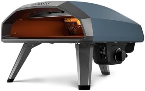 Ooni Koda 2 Gas Pizzaofen 14" – Schieferblau – Tragbarer Pizza Ofen mit G2 Gas Technologie – Kompakt & Leistungsstark – Neapolitanische Pizza in 60 Sekunden - Ooni pizzaofen gas – (DE|AT 50 mBar)