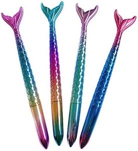 Doraking 4PCS 0.5mm Pens Refillable Black Gel Ink Pens, Stationery Gel Pen for Writing