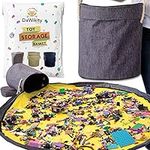 Toy Storage Basket and Play Mat for
