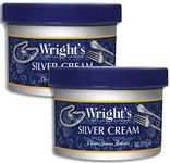 Wright's Silver Cream By Weiman 8 Ounces /227 G (Pack of 2)