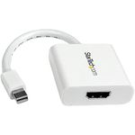 StarTech.com Mini DisplayPort to HDMI Video Adapter Converter 1920x1200, Mini DP to HDMI Adapter M/F, White (MDP2HDW)