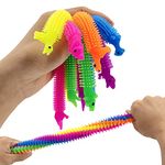 Zayin Stretchy Dinosaur Noodles String Fidget Toy,Unique Sensory ADHD Sensory Toys Good for Kids and Adults with ADD,ADHD,OCD or Autism