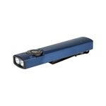 OLIGHT Arkfeld Ultra 1400 Lumens EDC Flashlight, Flat Flashlights Combine with Green Beam, 365nm UV Light, and White Light, Portable Light for Illumination, Pet Interaction (Navy Blue Cool White)