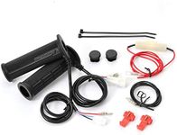 DAYTONA 22.2mm Open End Motorcycle Heated Grips with Integrated Switch 4 Stage