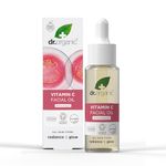 Dr Organic Guava Facial Serum, Vitamin C, Brightening, Mens, Womens, Natural, Vegan, Cruelty-Free, Paraben & SLS-Free, Organic, 30ml, Packaging may vary