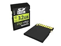 Digi-Chip 32 GB 32 GB UHS-1 CLASS 10 SD SDHC Memory Card for Nikon Coolpix S9700, P340, P530, P600, S32, S2900, S3700, S6900, S7000, S9900, P610, S33 & COOLPIX P900