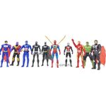 Camin Superhero Action Figure Toys Set, 10 Superheroes, Kids Toy Set, Birthday Gift 10 Superhero Toys for Kids