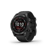 Garmin epix PRO Gen 2, 47mm Premium Multisport GPS Smartwatch, AMOLED Touch Screen, Advanced Health and Training Features, Built in Flashlight, Adventure Watch with up to 16 days battery life, Black