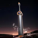 RANVOO [Vibrating & Flossing 2-in-1 Bubble Sonic Electric Toothbrush, 100% Plaque Removal, Whiter for Adult Protect Gum Orthodontic Teeth Cleaning Rechargeable Gift with 2 Soft Brush Heads Grey