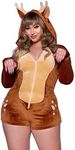 Leg Avenue Costume, Comfy Fawn, 3X-4X