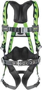 Miller by Honeywell Titan by Honeywell AC-QC-BDP/UGN AirCore Full Body Harness, Large/X-Large, Green
