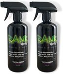 Sports Odor Eliminator: Banish Body & Sweat Odor From Boxing Gloves, Yoga Mats, Gym Bag, Hats, Helmets, Cleats, etc! Safe Sports Gear & Shoe Deodorizer Spray - 2 16 oz Bottles Victor Fresh