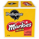 Pedigree Markies Biscuits Dog Treats, Filled Rolls with Marrowbone, 1 Box (1 x 12.5 kg)