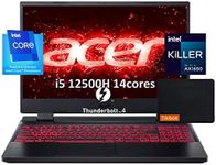 Acer 2022 New Nitro 5 - 15.6" 144 Hz IPS - Intel Core i5 12th 12500H - NVIDIA GeForce RTX 3050 - Thunderbolt 4 - Killer Wi-Fi 6 - Windows 11- Gaming Laptop w/Mouse pad (16GB RAM | 512GB PCIe SSD)