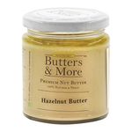 Butters & More Vegan Natural Hazelnut Butter (200G) Unsweetened Single Ingredient Nut Butter. Keto & Diabetic Friendly.